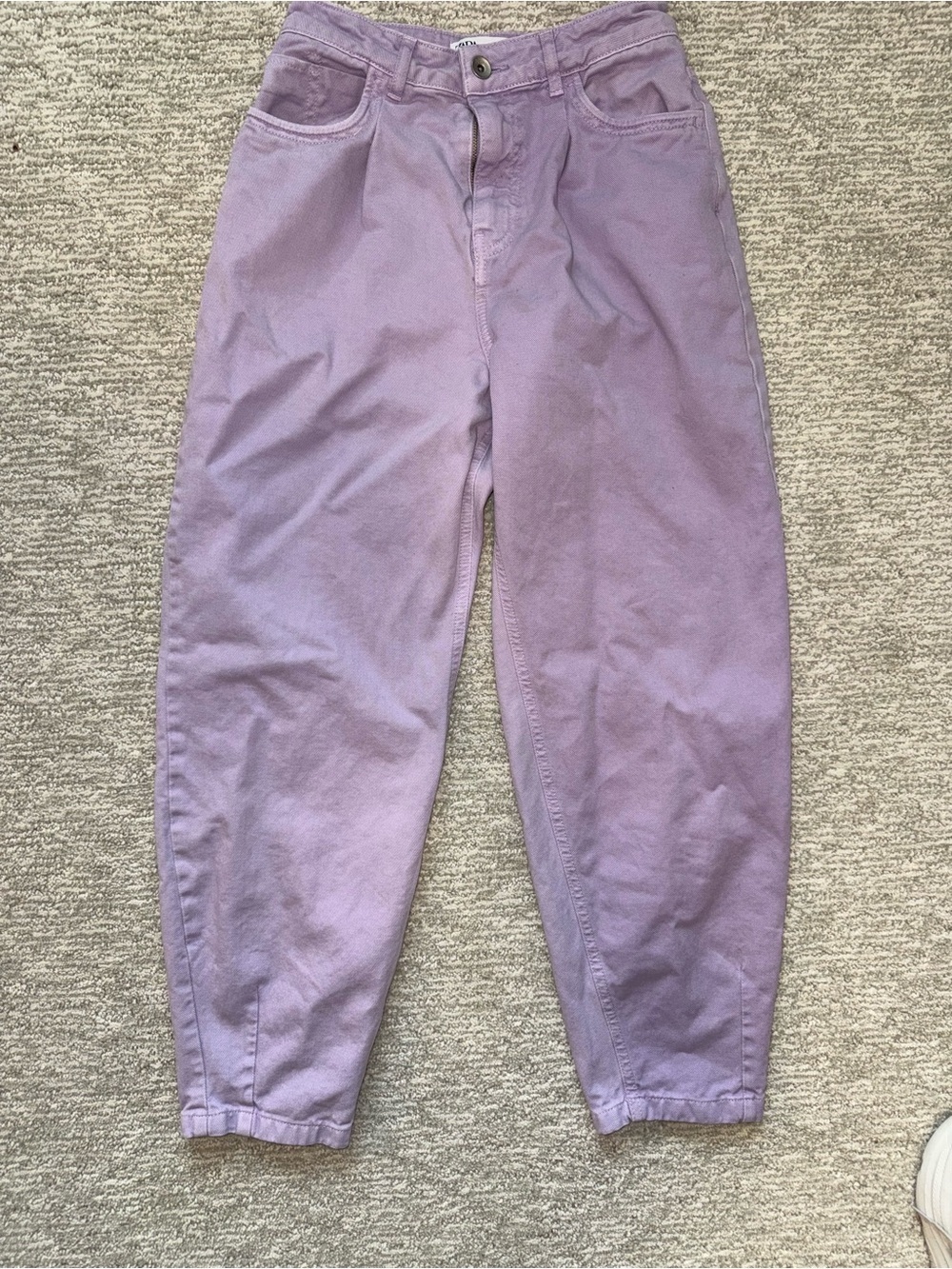 Zara balloon leg style jeans